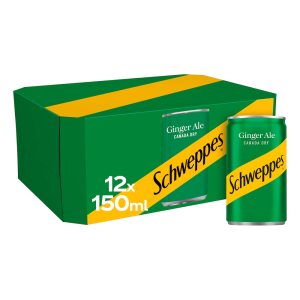 Schweppe Ginger Can 33cl (24 cans/Pack)